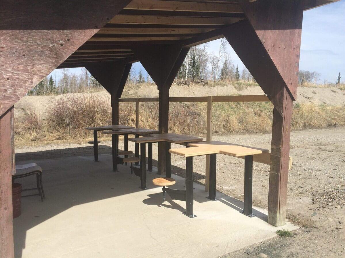 Hinton Fish and Game has a newly constructed outdoor gun range
