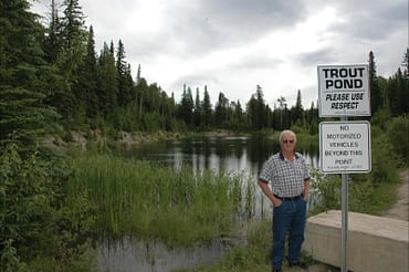 The Hinton Fish and Game Association maintains the Trout Pond on Highway 40 north, which is regularly stocked.