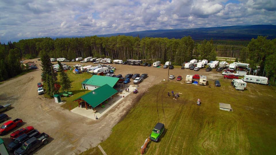 Camping is permitted during scheduled events and camping passes can be purchased online.