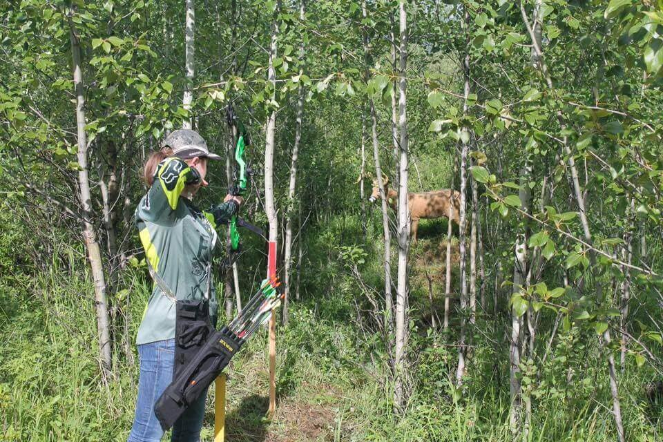 The Titan Challenge hosted by the Hinton Fish and Game Association has events for multiple age groups.